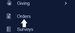 Orders Tab