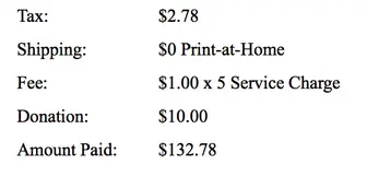 Screengrab of the section where the Sales Agent's name will be displayed if it is enabled.