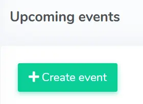 Creating your event