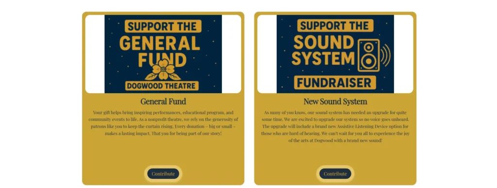 Fundraising Campaigns in ThunderTix