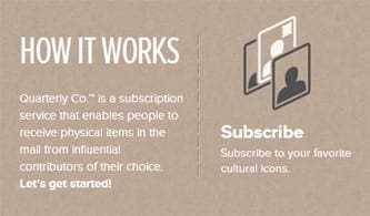 Quarterly Co. subscription Quarterly Co. Subscription