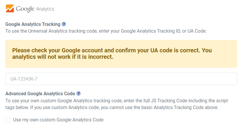 Google Analytics integration in ThunderTix